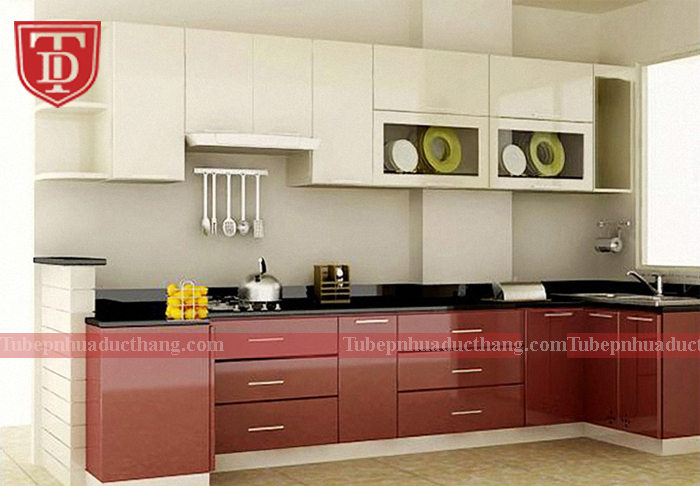 Xưởng đóng tủ bếp Hải Phòng - thi công tủ bếp nhựa trọn gói tại Hải Phòng