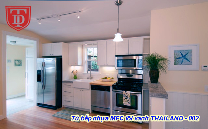 Tủ bếp nhựa MFC lõi xanh Thailand – 002