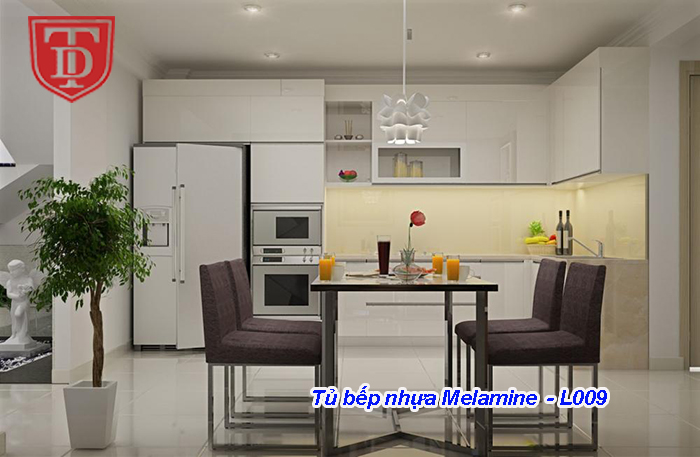 Tủ Bếp Melamine – L009