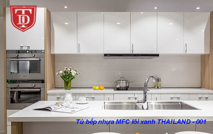 Tủ bếp nhựa MFC lõi xanh THAILAND - 001